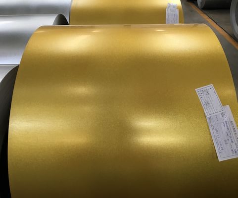 AZ70 Золотая антиперцовая печать горячего погружения Galvalume Metal Coil GL 55% ALU-ZINC Coils G550/SCG570 Full Hard Grade