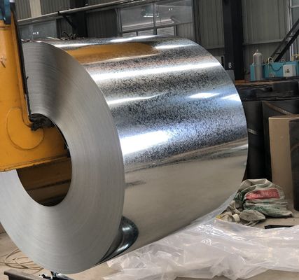 Z40 0,4 мм 1250 мм Большой яркий шпингл горячее погружение оцинкованные стальные шпульки GI для прокатных дверей и полов палубы DX51D