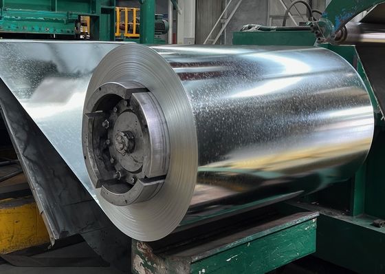 hDGI Хромированный 6+ Цинк 100г/кв.м. Яркий регулярный Spangle Горяче-погруженный оцинкованный стальной катушки GI Для прокатных дверей S320GD