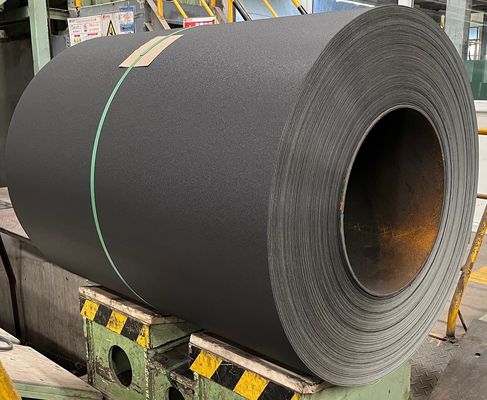 RAL9005 Черный матовый текстурированный Z275 оцинкованная сталь PPGL цветной покрытый лист