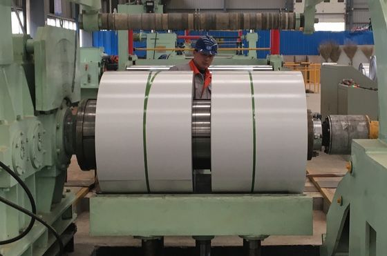 RAL9003 Белая гальвалюмная стальная полоса с разрезанной катушкой обычная модифицированная полиэфирная краска