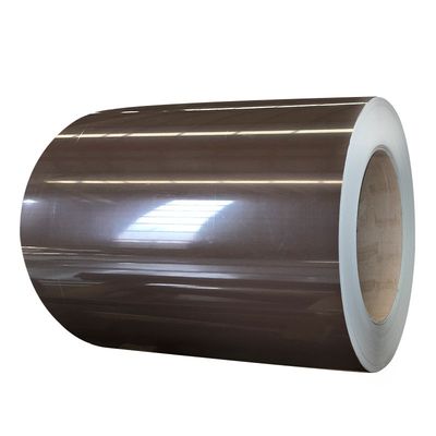 HDP Valspar Customized Brown 0.50-1.0mm Z275 PPGI Предварительно окрашенные цветные покрытия стальных катушек DX51D для кровельной панели