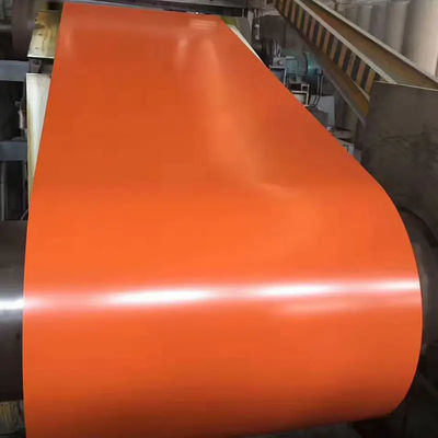 Рал Цвет PPGL PE SMP PVDF Металлический строительный материал Цвет покрытые катушки Яркий Матт Высокая освещенность поверхности Съемка Dx52D PPGI