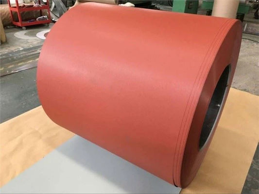 275G/M2 текстурированные матовые цветные покрытые стальные катушки 0,125-0,8 мм*600-1250 мм