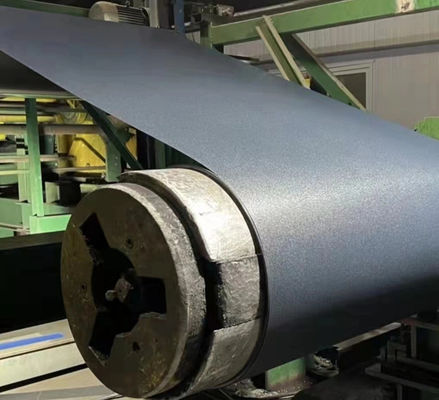 Противокоррозионная текстурированная матовая сталь предварительно окрашенная