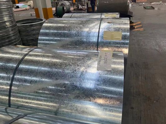 Кальцинированная панель крыши Z120g Плитка с шпагальной плитой цинковой покрытой сталью Структурная сталь SS550GD Гальцинированная сталь