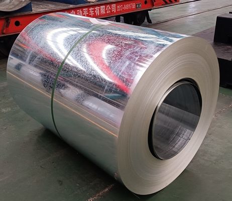 40-275G/M2 Цинковые покрытия G90 Dx51d Dx52D Dx53D Стальные роллы Стальные катушки оцинкованные 20 калибров горячее DIP регулярный шпингл Full Hard