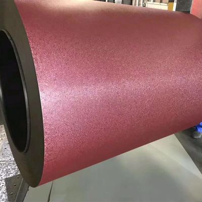 RAL3005 0,50*1250 PPGI HDP Z275 30 лет Матт текстурированный Шервин Уильямс окрашенная оцинкованная стальная гофрированная крыша