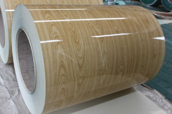 PVDF гладкое дерево зерновые стальные катушки алюминиевые катушки для стенки боковой части капельного края