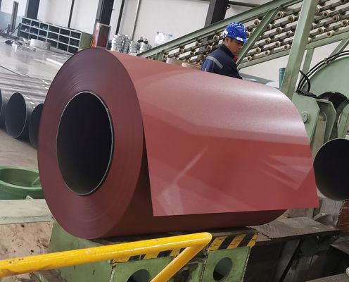 AZ150 PPGL Матовая текстурированная стальная наружная облицовка гофрированный лист