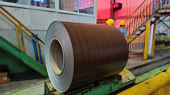 Printech Wood Grain 0,80mm 3003H26 Алюминиевые листы, используемые для жилых зданий