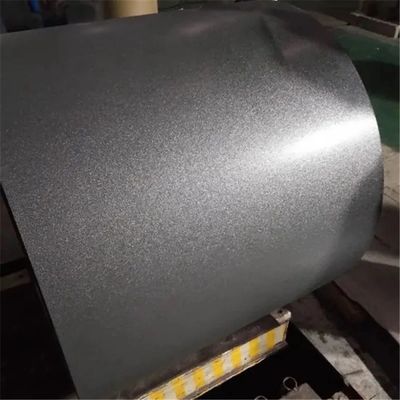 ПВДФ PPGl Z275 Стекстированный матовый RAL9005 RAL9004 Предварительно окрашенный оцинкованный сталь черный гофрированный крышный плитка
