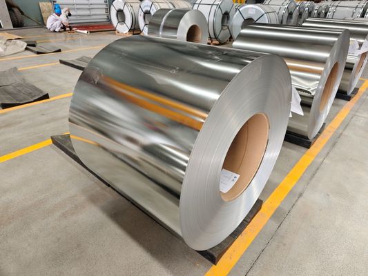 Покрытие цинковой пластины аэрозольным покрытием цинковой пластины консервные изделия электролитические цинковые катушки BA T4 2.8/2.8 Высокая прочность