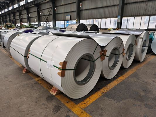 AZ150 Aluzinc Galvalumed Color Coated Steel Coil - настроить цвет 20-45 микронов органическое покрытие