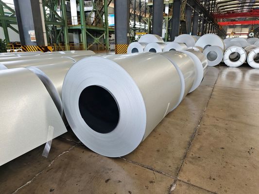 55% Алюцинковые стальные крышные панели DX51D ASTM A792M S280GD Galvalume Steel Coil