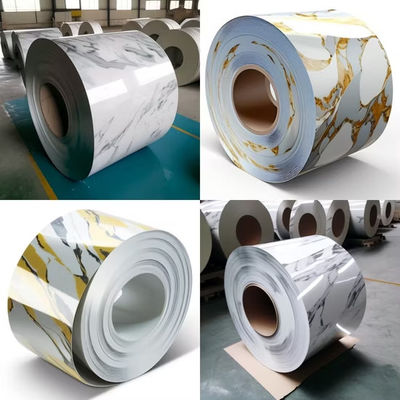 PVDF AkzoNobel Marble Printech Steel Coils для панелей домашнего декора и здания виллы